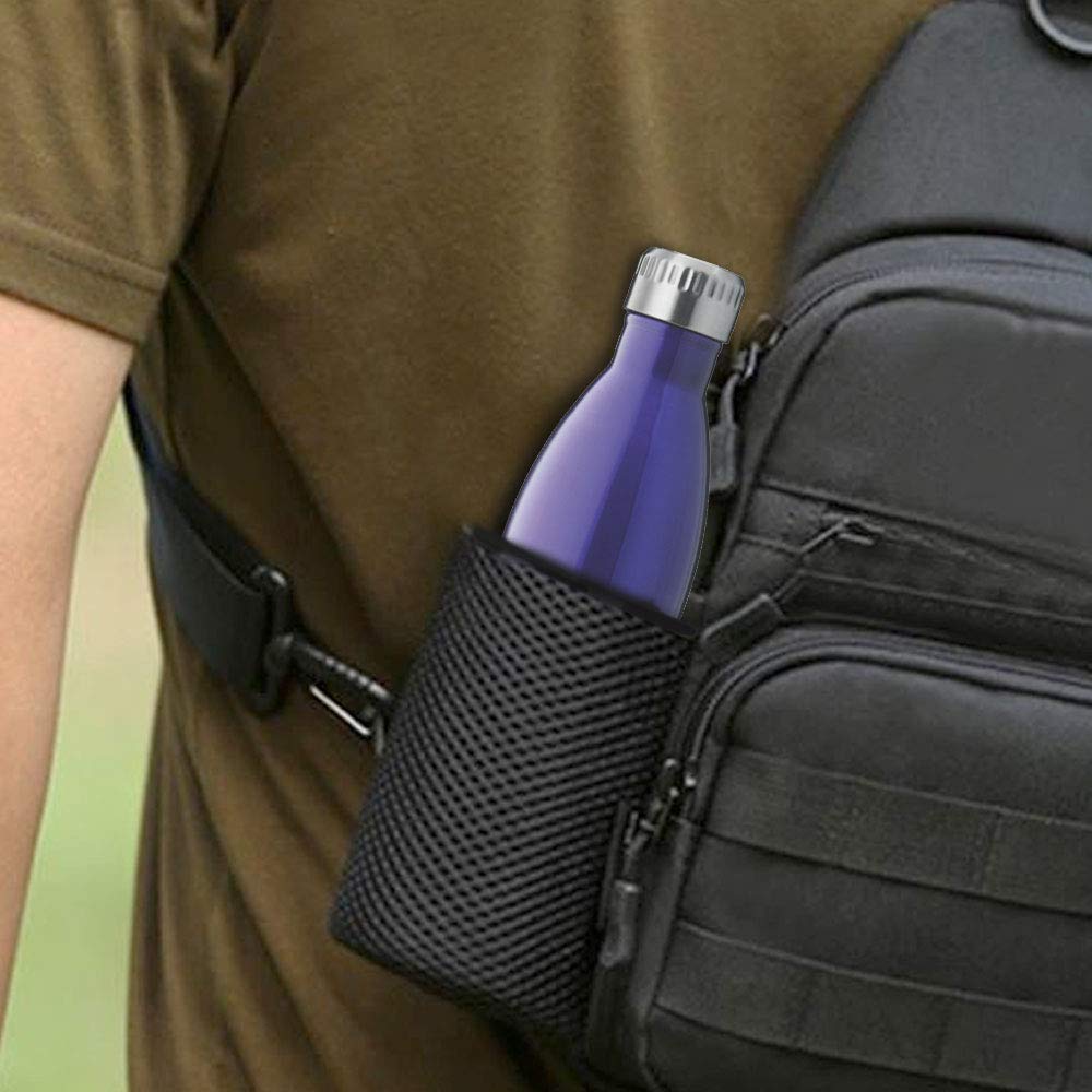 My Borosil Stainless Steel Bottles Bolt Trans Blue
