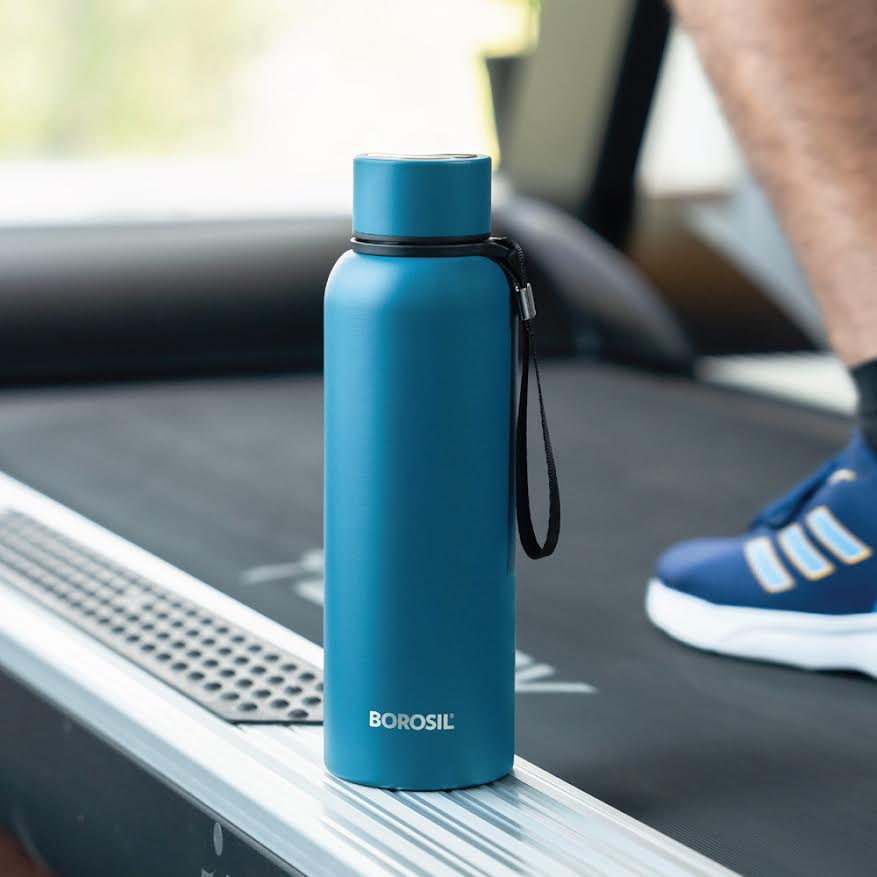 Borosil Trek Teal Blue