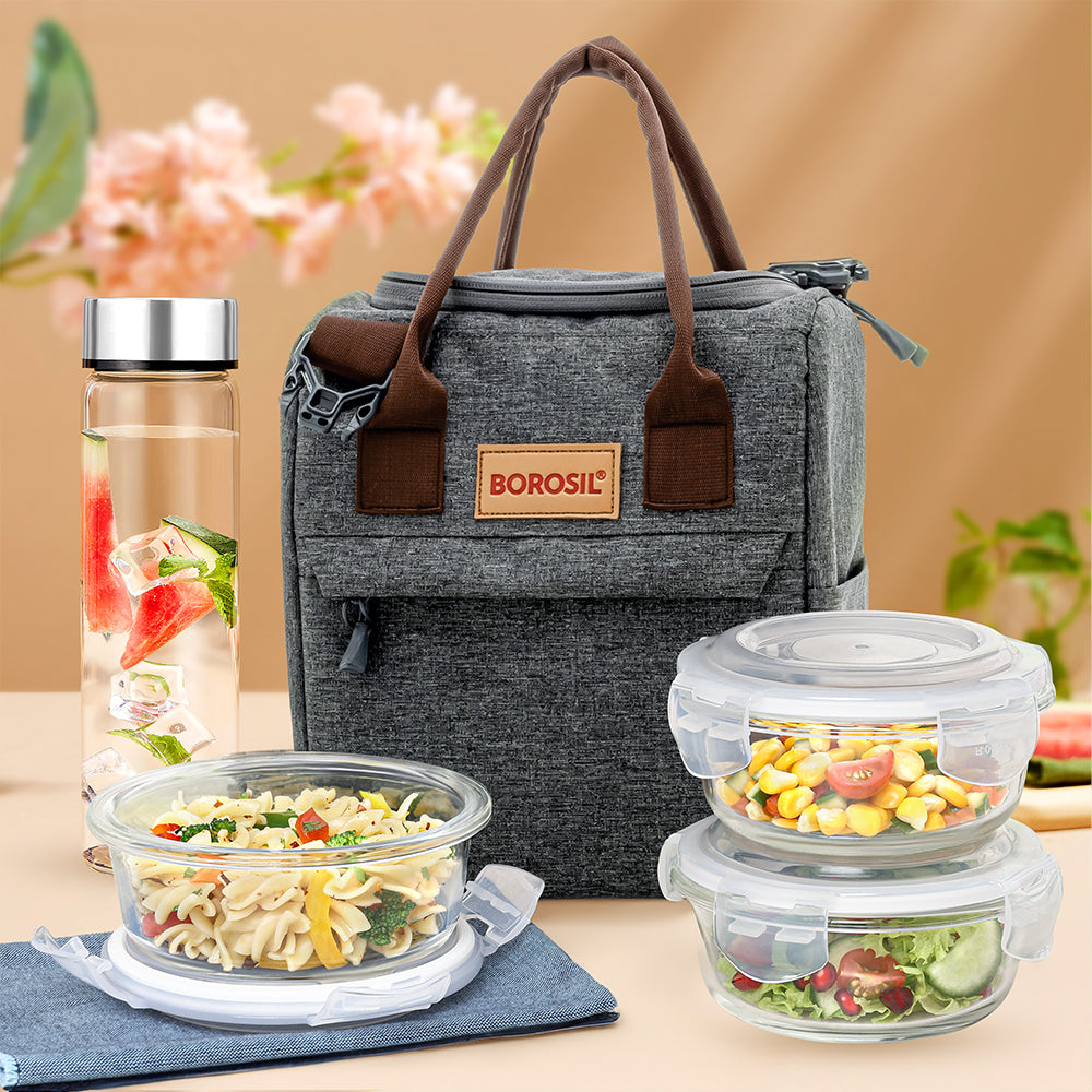 Borosil Pro Lunch Box Set