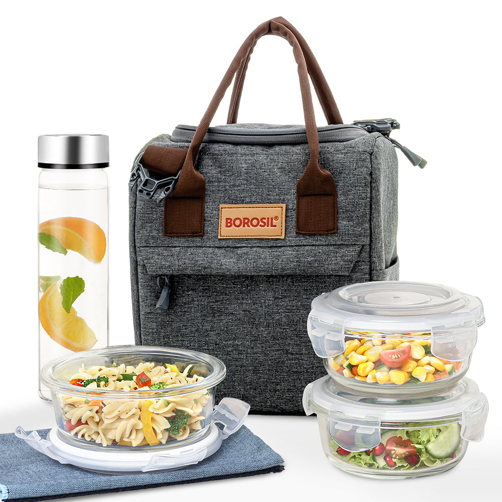 Borosil Pro Lunch Box Set
