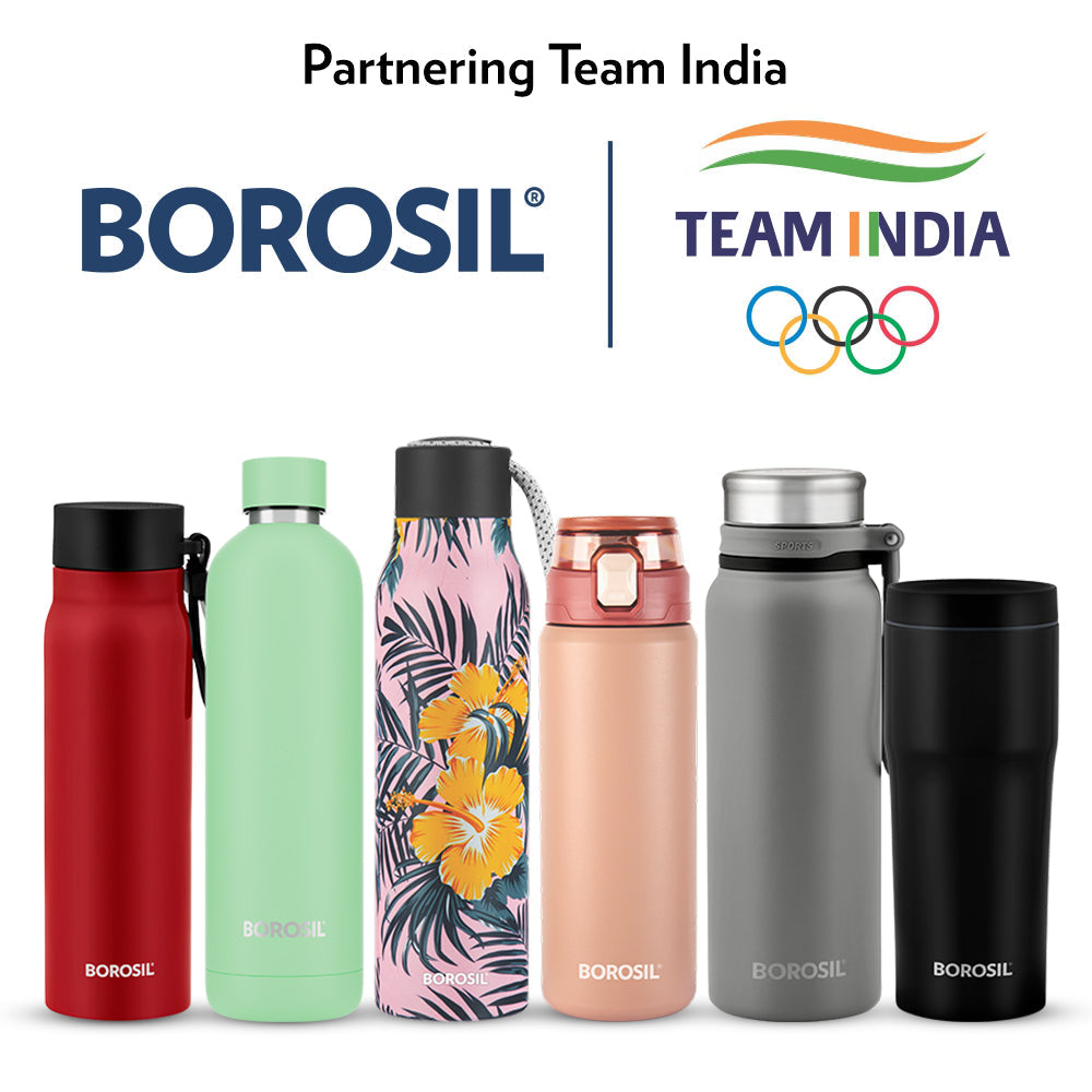 Borosil Juno Single Wall Bottle