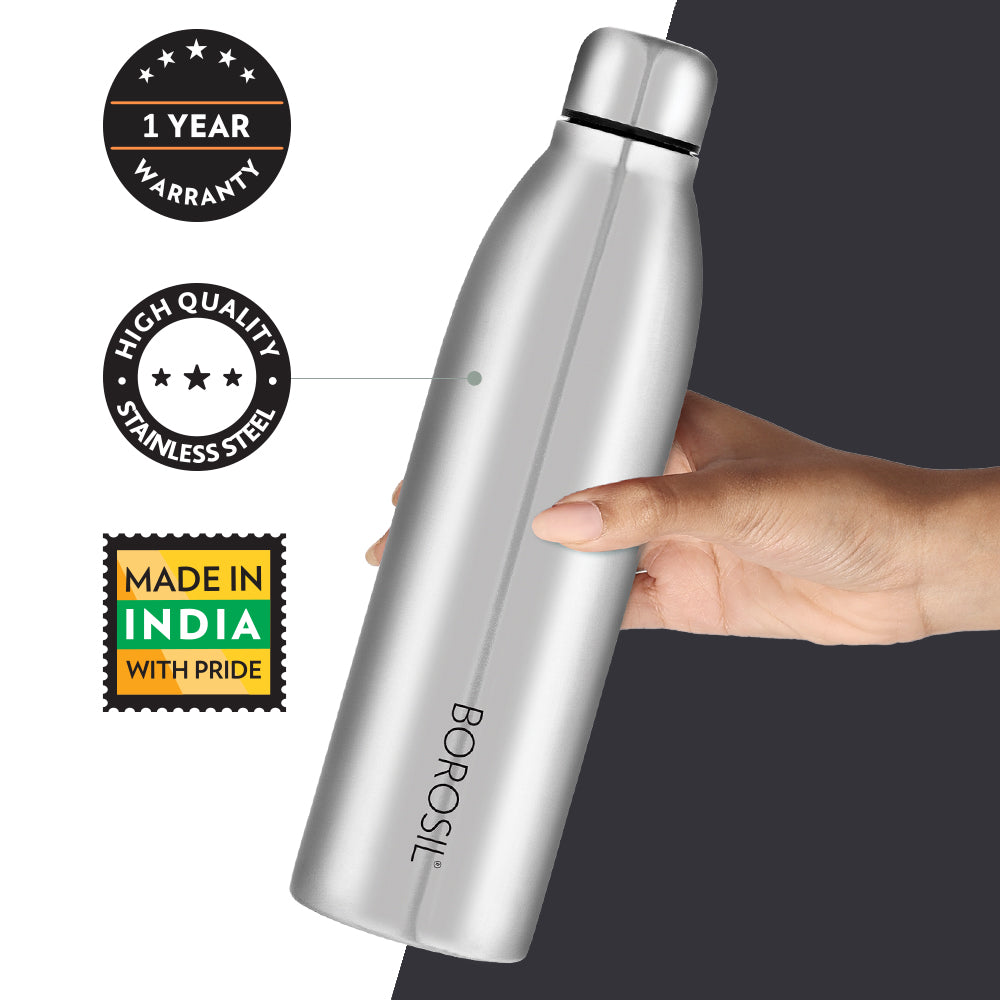 Borosil Juno Single Wall Bottle