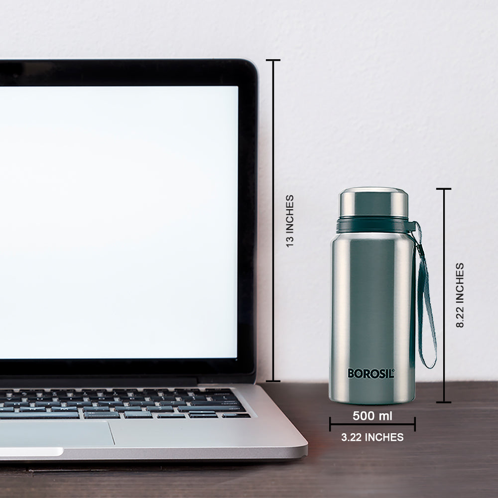 Borosil Natural Bottle