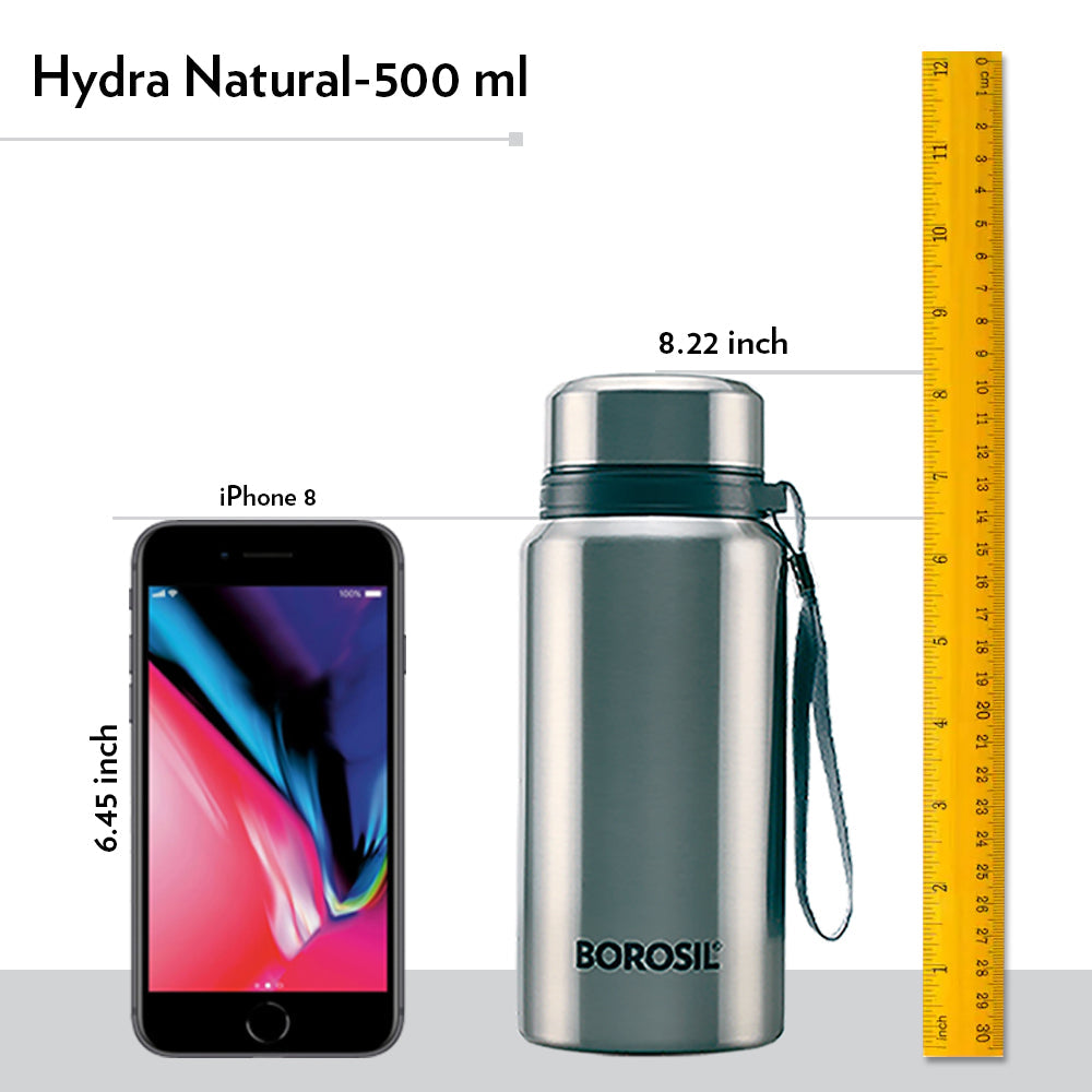 Borosil Natural Bottle
