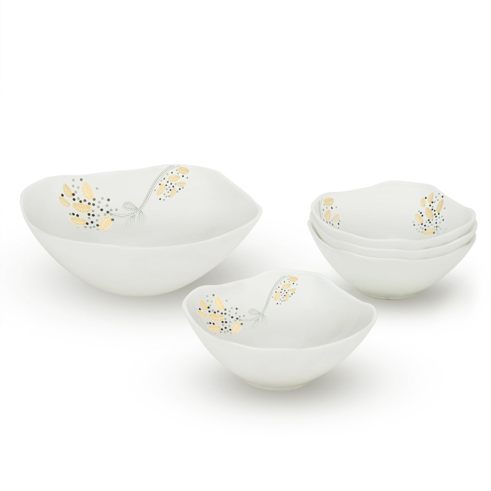 Larah by Borosil Caramel Pudding Set