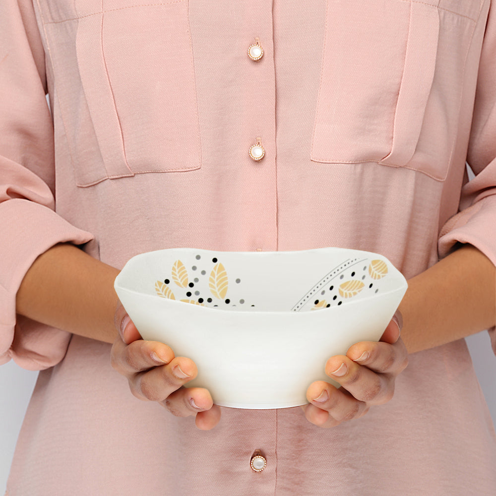 Larah by Borosil Caramel Pudding Set