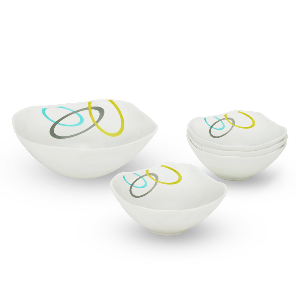 Larah by Borosil Jolly Pudding Set