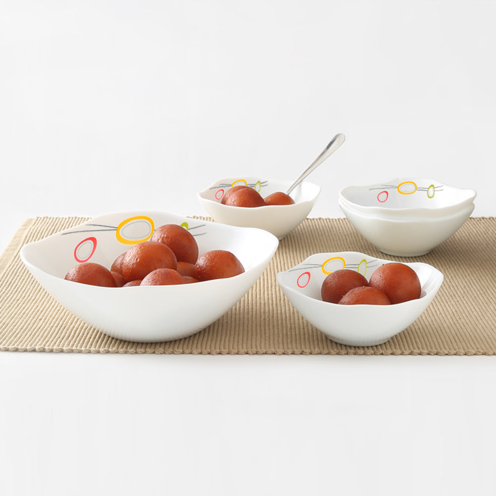 Larah by Borosil Splendour Pudding Set
