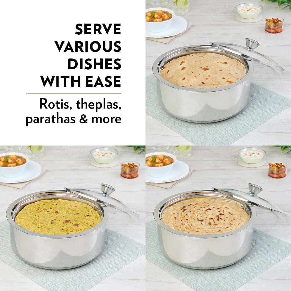 Borosil Servefresh Roti Server