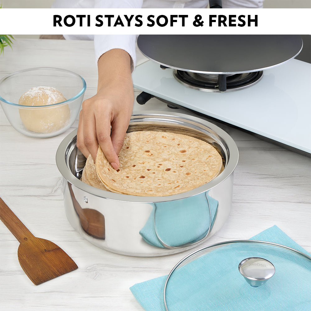 Borosil Servefresh Roti Server