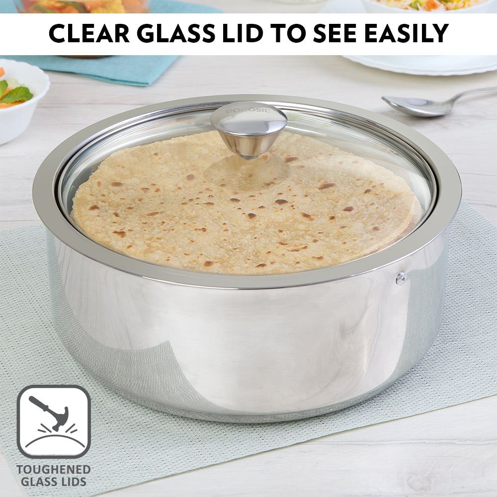 Borosil Servefresh Roti Server