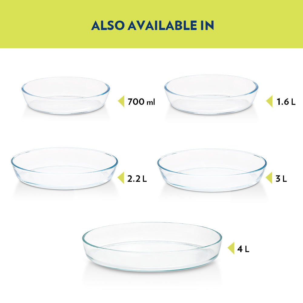 My Borosil Baking Dishes Oval Baking Dish