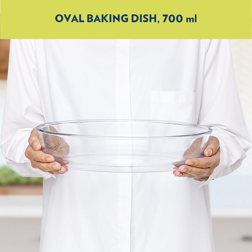 My Borosil Baking Dishes Oval Baking Dish