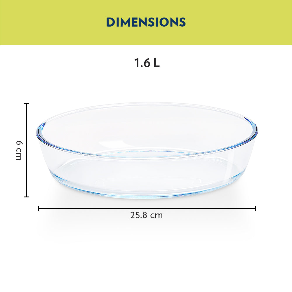My Borosil Baking Dishes Oval Baking Dish