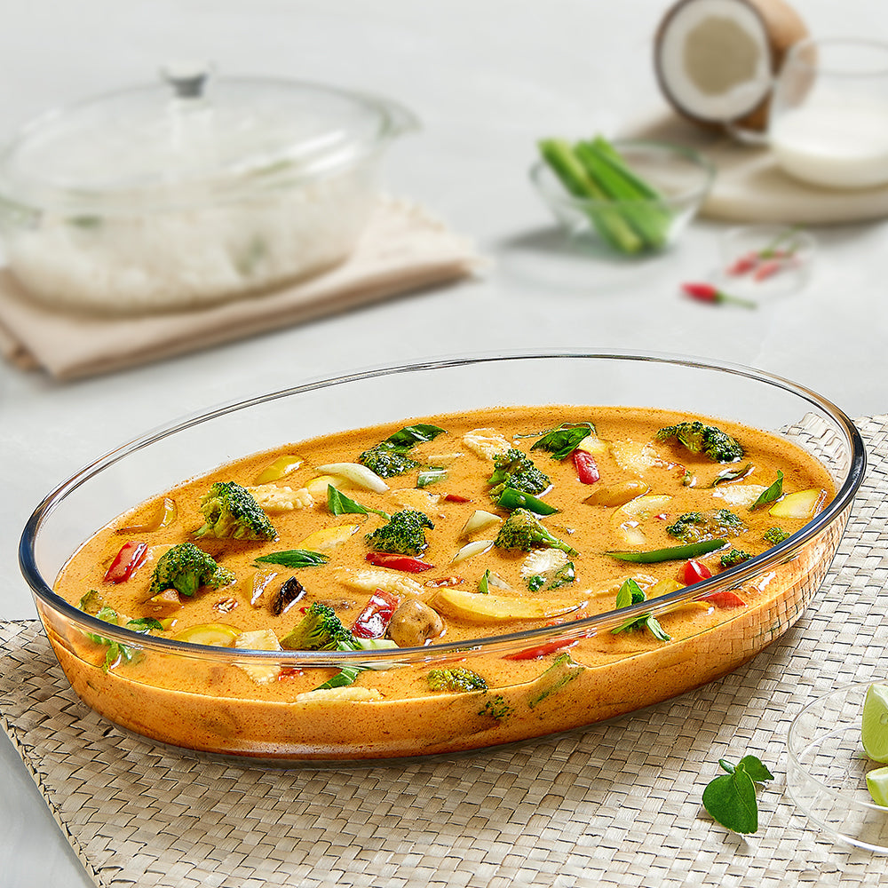 My Borosil Baking Dishes Oval Baking Dish