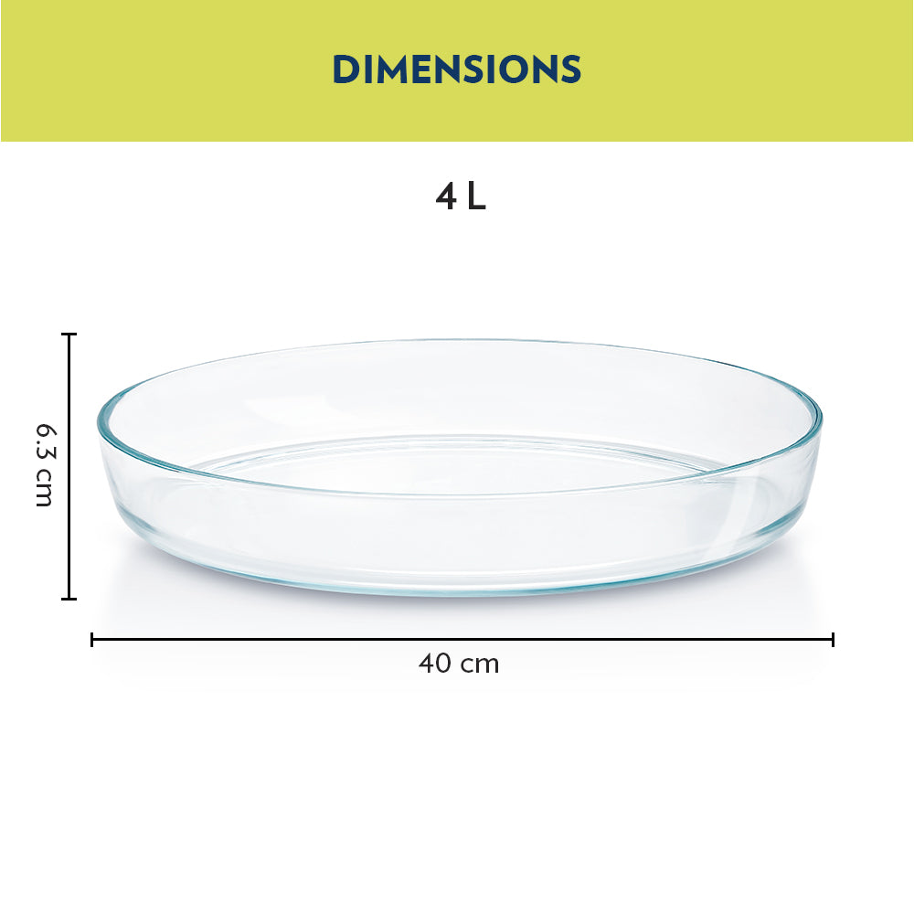 My Borosil Baking Dishes Oval Baking Dish