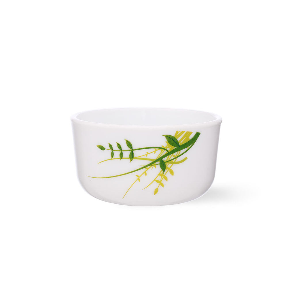 My Borosil Opalware Bowls & Katoris 6 pc Set Green Herbs Katori
