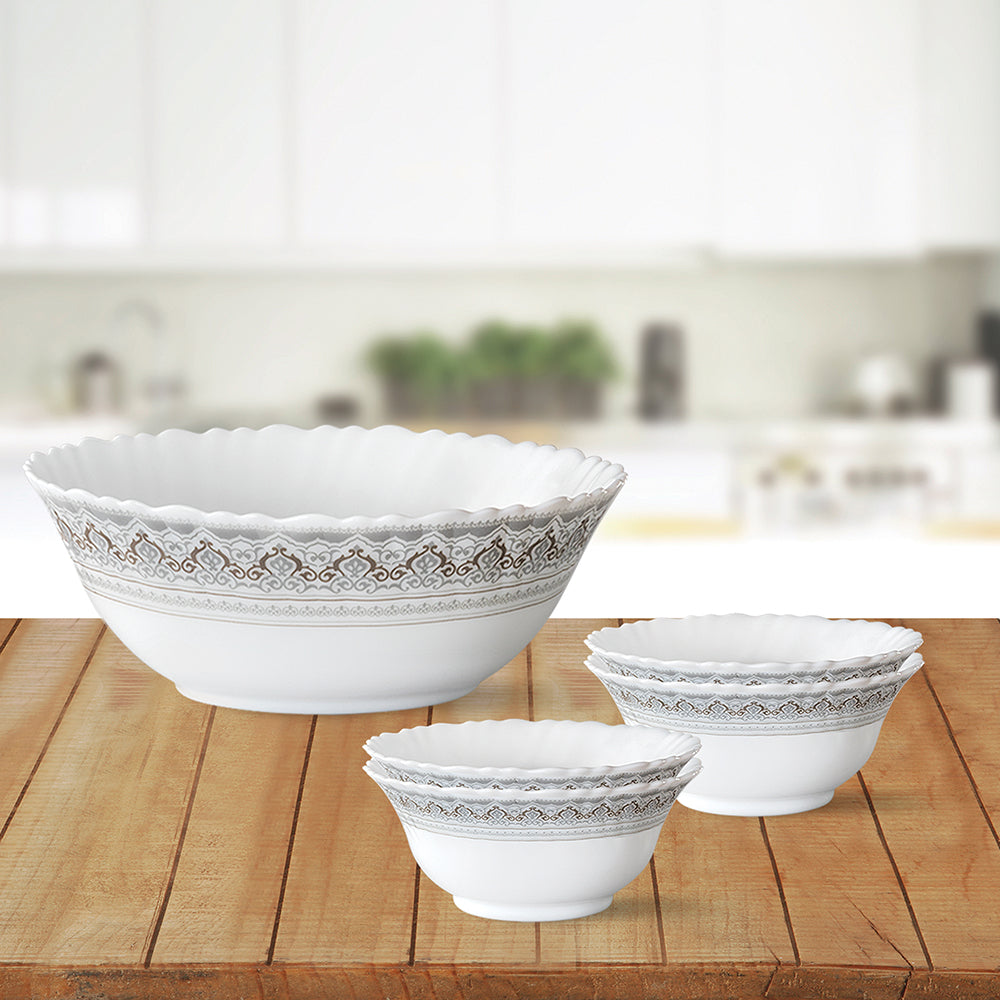 My Borosil Breakfast & Snack Sets 5 pc Set Classic Pudding Set