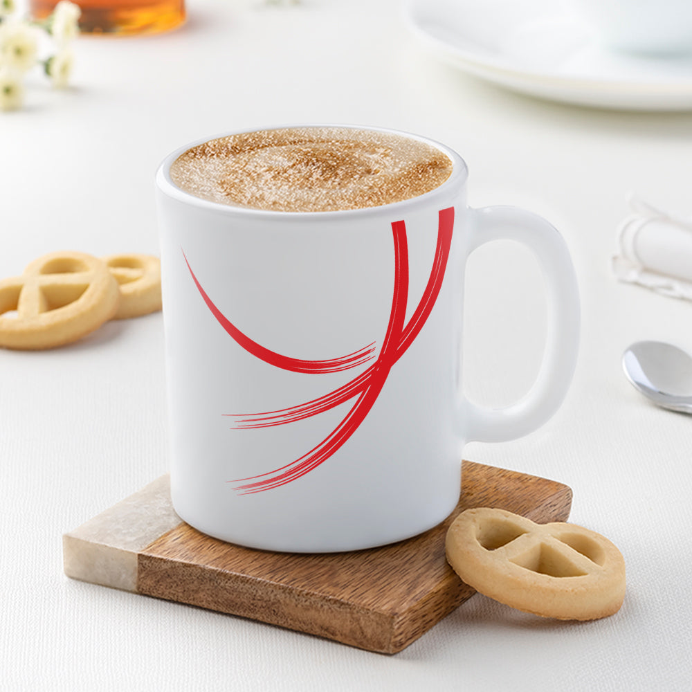 My Borosil Opalware Coffee Mugs & Travel Mugs 1 x 320 ml Red Stella Mug