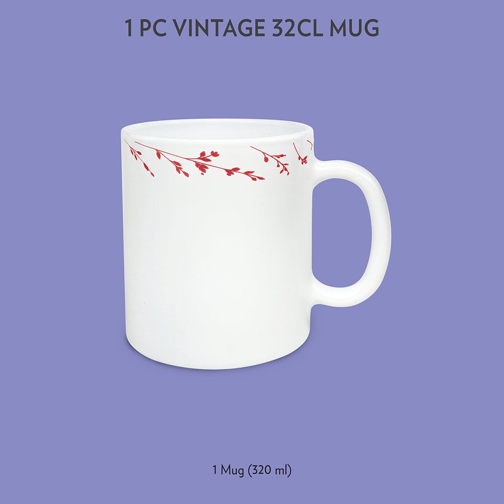 My Borosil Opalware Coffee Mugs & Travel Mugs 1 x 320 ml Vintage Mug