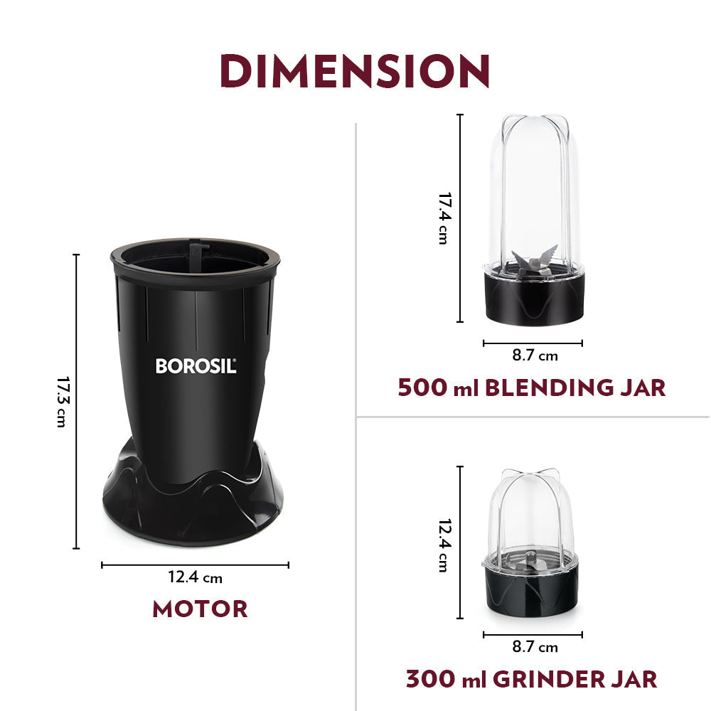 My Borosil Mixer Grinders Borosil Nutrifresh PB41