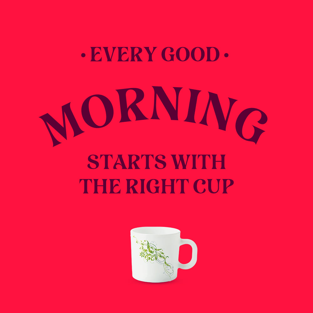 My Borosil Opalware Coffee Mugs & Travel Mugs Erba Mug Set