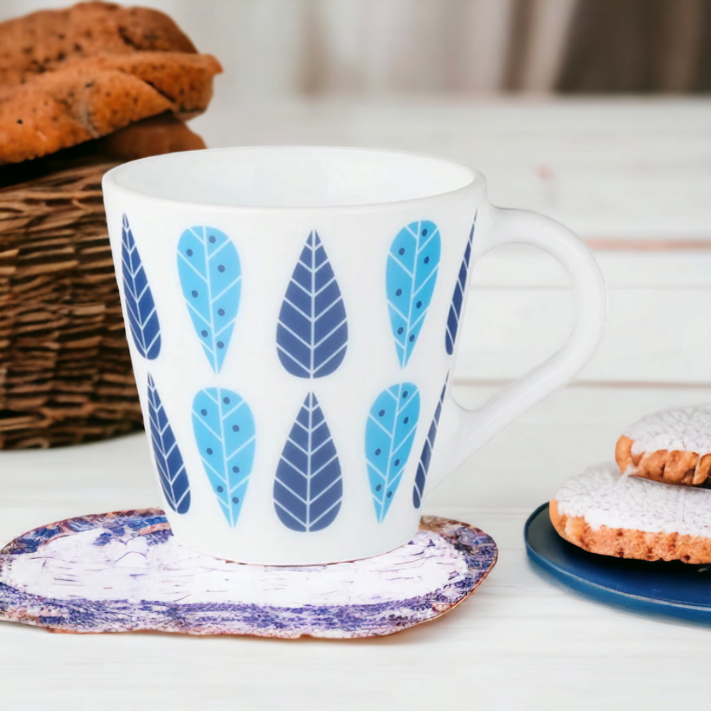 My Borosil Opalware Coffee Mugs & Travel Mugs Larah by Borosil Novelty Fable Mug Set