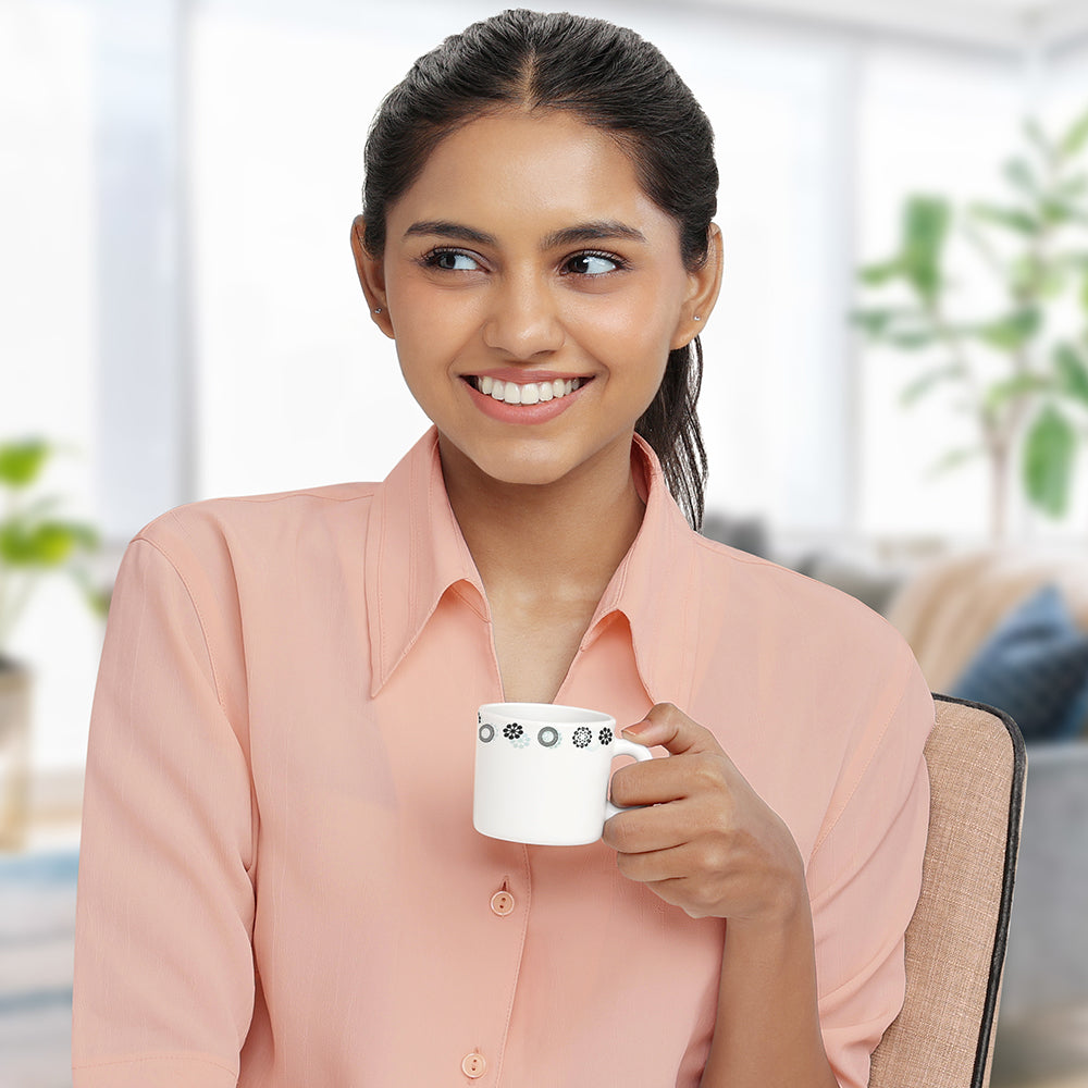 My Borosil Opalware Coffee Mugs & Travel Mugs Larah by Borosil Universe Mug Set