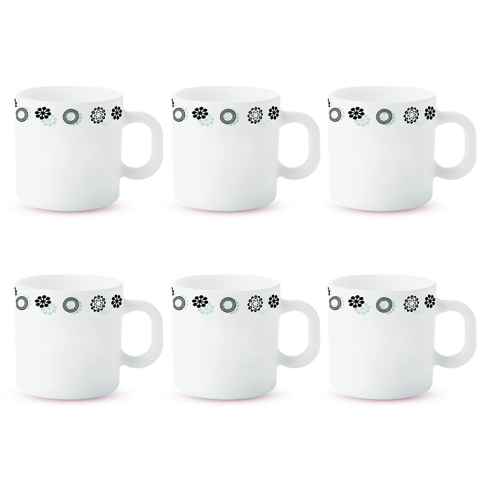 My Borosil Opalware Coffee Mugs & Travel Mugs Larah by Borosil Universe Mug Set