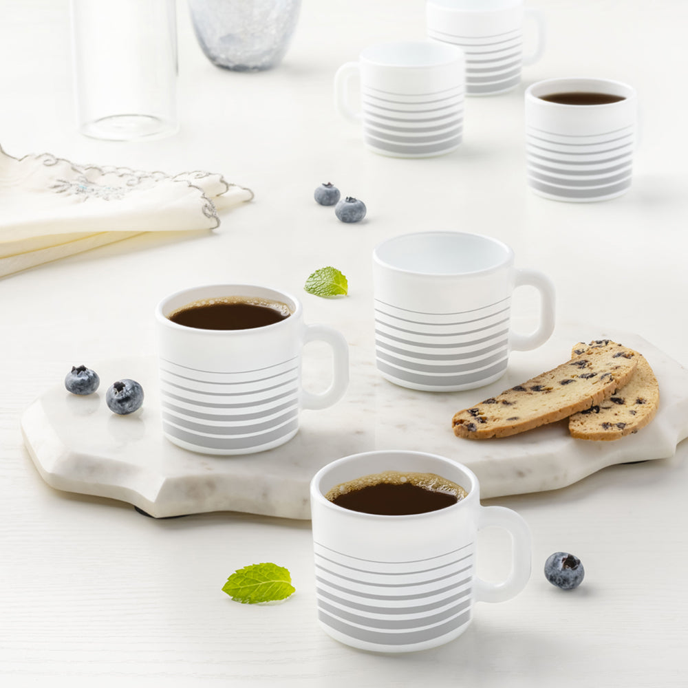 My Borosil Opalware Coffee Mugs & Travel Mugs Larah by Borosil Urban Assorted Mug Set