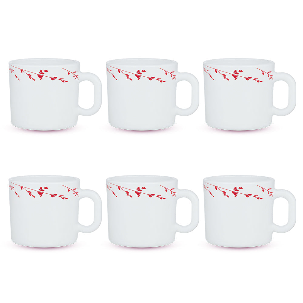 My Borosil Opalware Coffee Mugs & Travel Mugs Larah by Borosil Vintage Mug Set