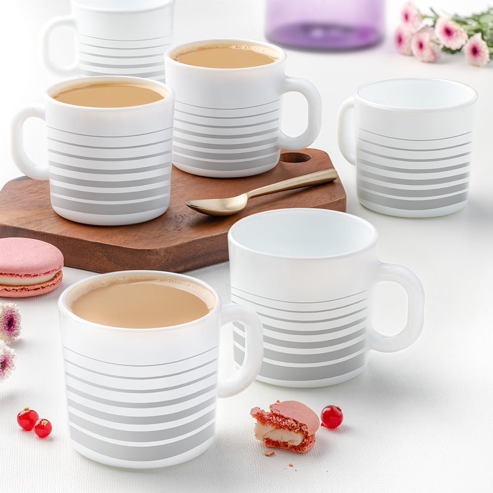 My Borosil Opalware Coffee Mugs & Travel Mugs Urban Assorted Mug Set