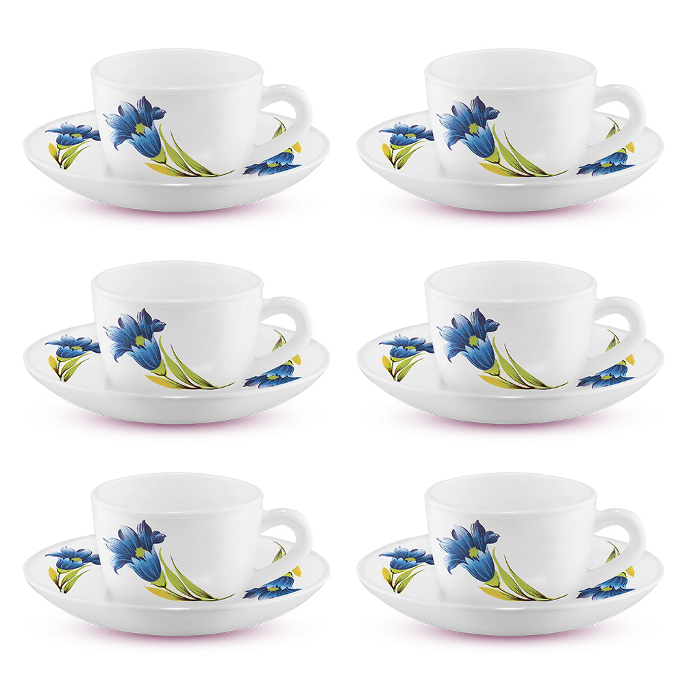 My Borosil Opalware Tea Cups & Tea Sets Larah by Borosil Nina Cup n Saucer Set