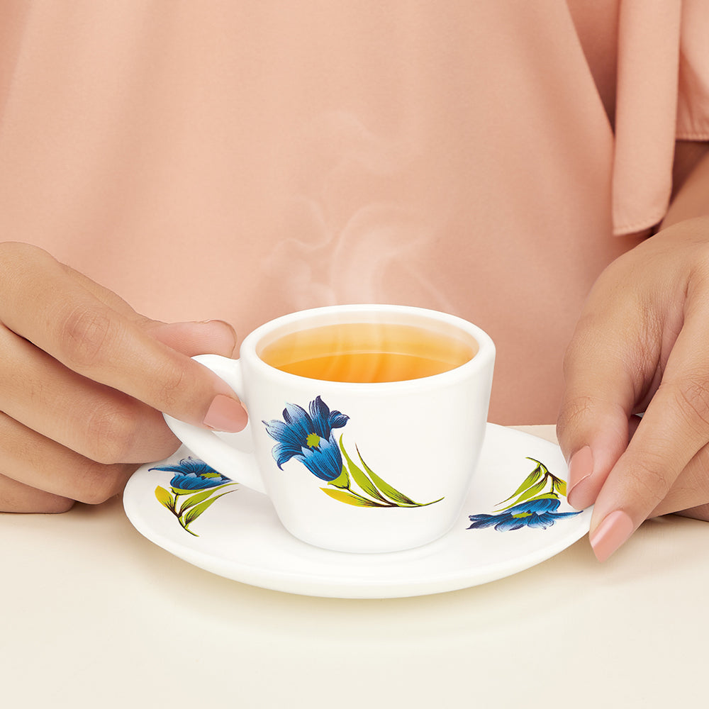My Borosil Opalware Tea Cups & Tea Sets Larah by Borosil Nina Cup n Saucer Set