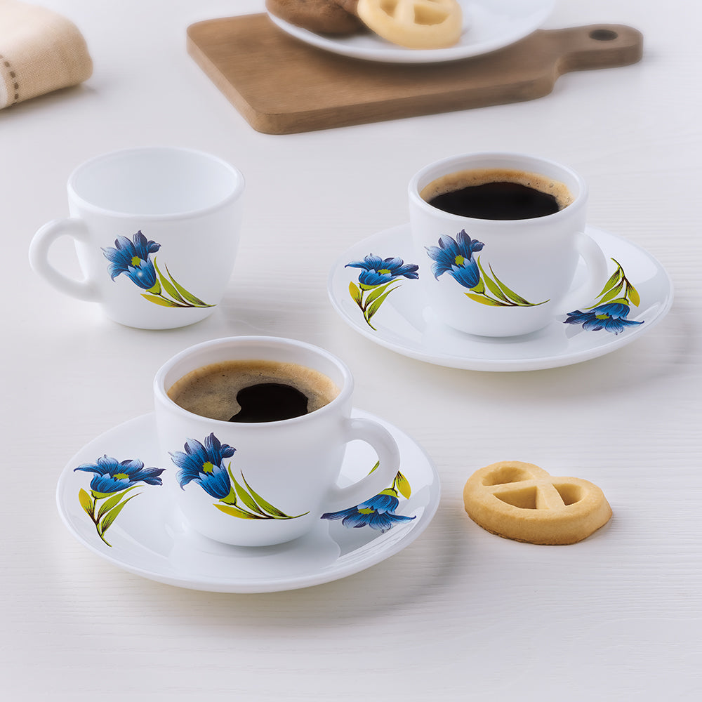 My Borosil Opalware Tea Cups & Tea Sets Nina Cup n Saucer Set