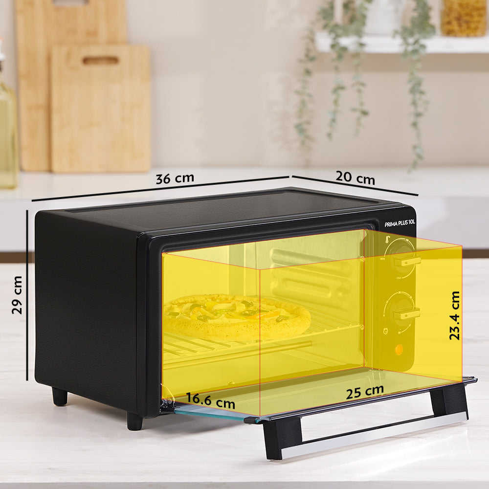 My Borosil Ovens Borosil Prima Plus 10L Oven Toaster Griller (OTG)