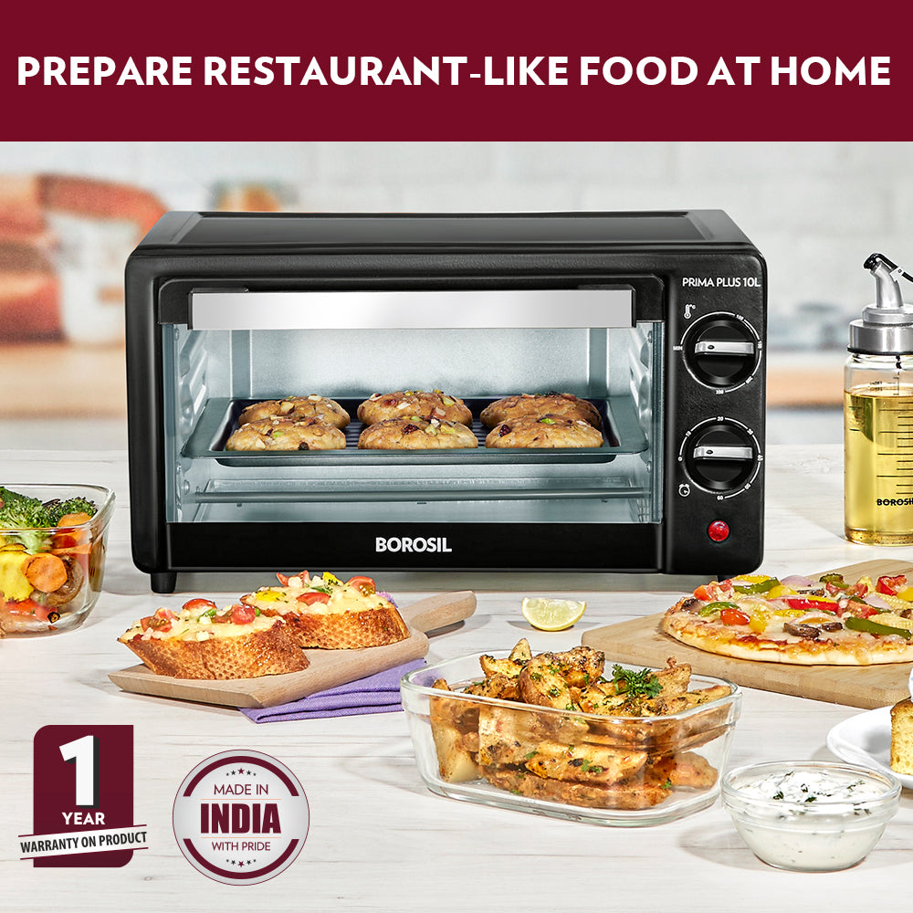 My Borosil Ovens Borosil Prima Plus 10L Oven Toaster Griller (OTG)