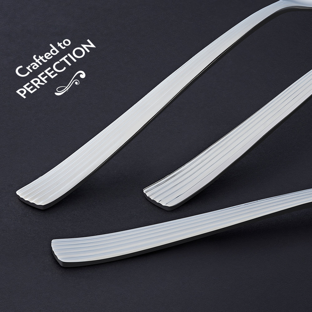 My Borosil Stainless Steel Cutlery Set of 6 - 16 cm Vintage Dessert Spoon, Set of 6