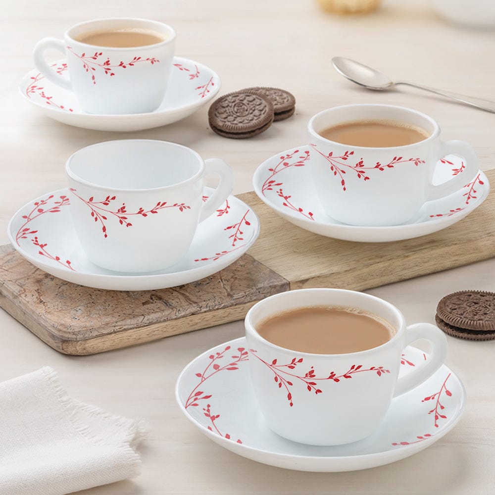My Borosil Opalware Tea Cups & Tea Sets Vintage Cup & Saucer Set