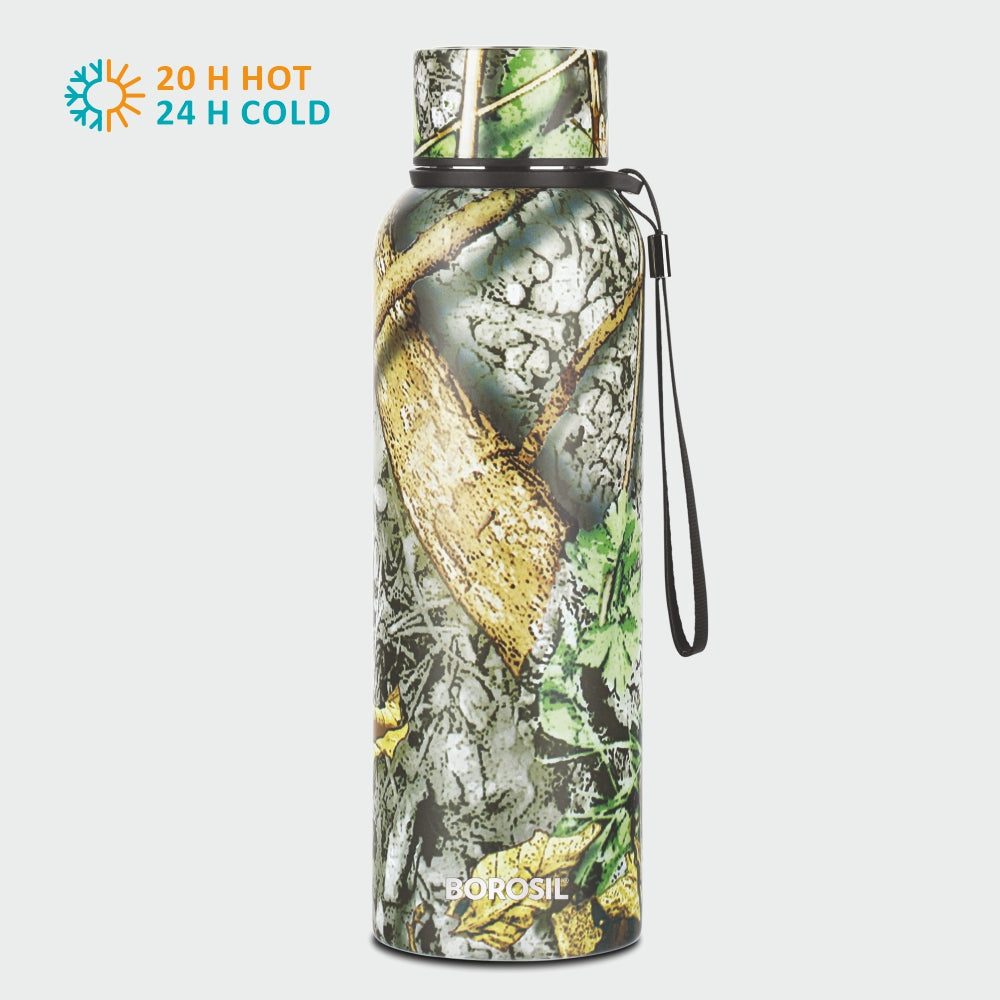 My Borosil Stainless Steel Bottles 700 ml Trek Granite