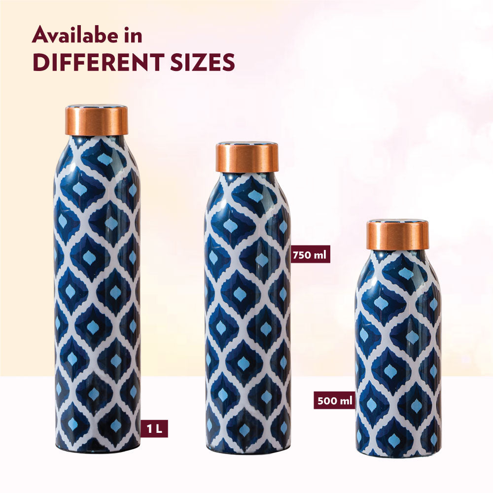 My Borosil Copper Water Bottles Aztec Copper Bottle