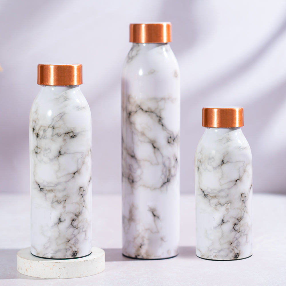 My Borosil Copper Water Bottles Marble Copper Bottle