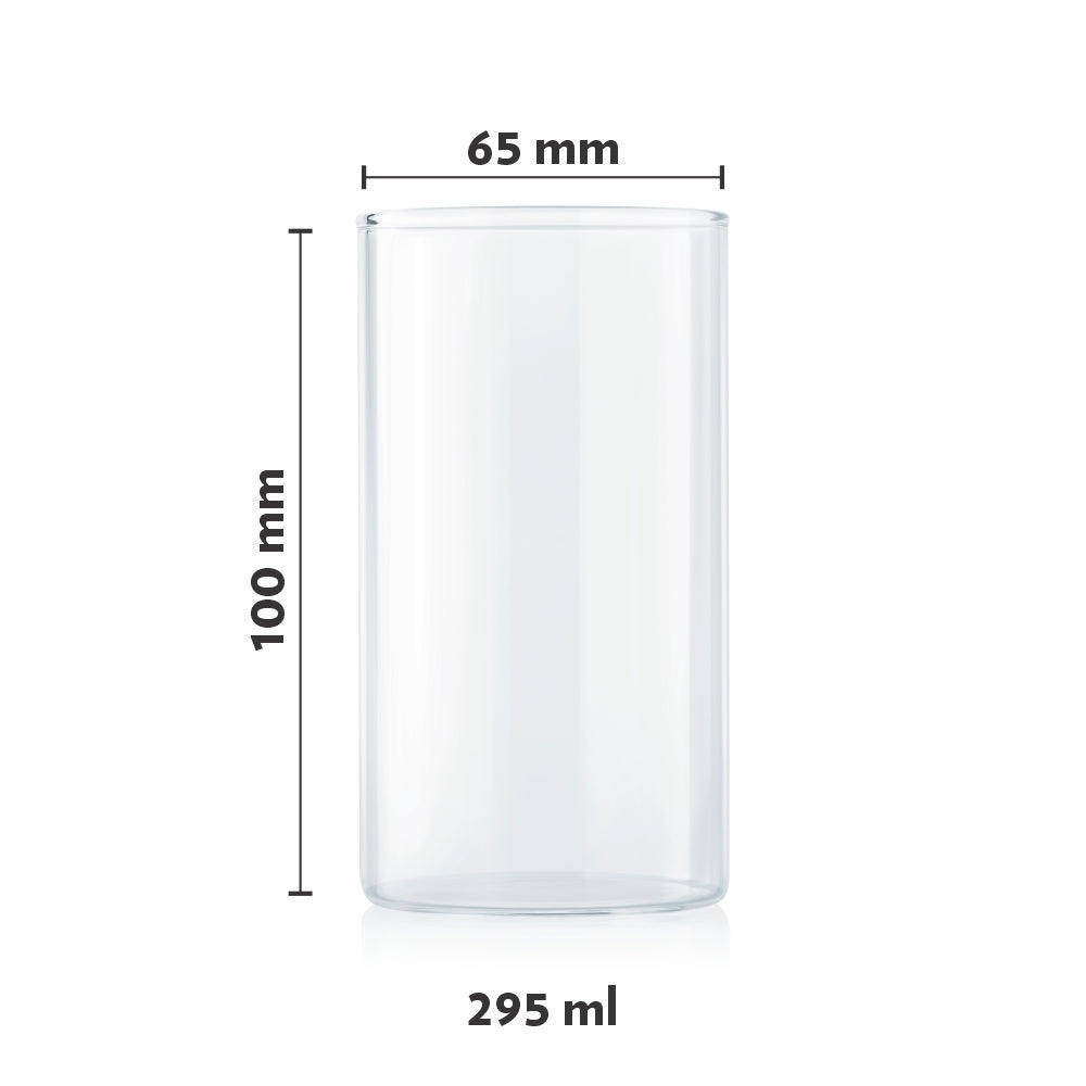 My Borosil Water & Juice Jugs 800 ml jug + 4 glasses Aqua Set with 800 ml Jug